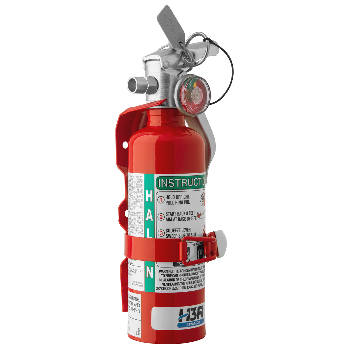 A344T - 1.25 lb. Halon Fire Extinguisher