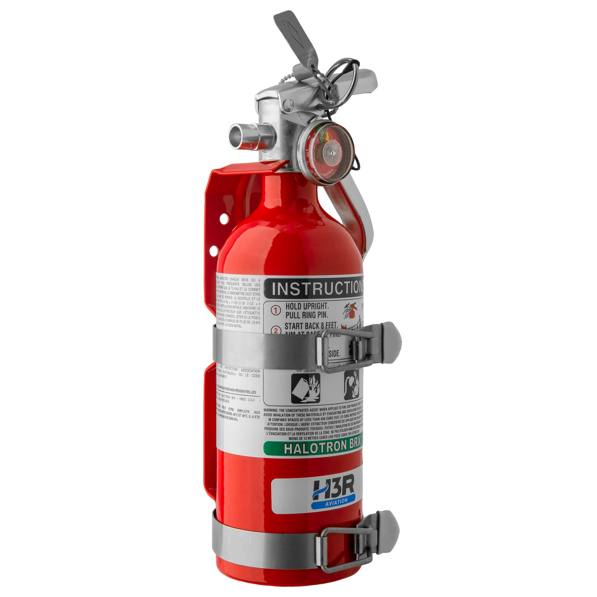 A337TS - 1.79 lb. Halotron BrX Fire Extinguisher